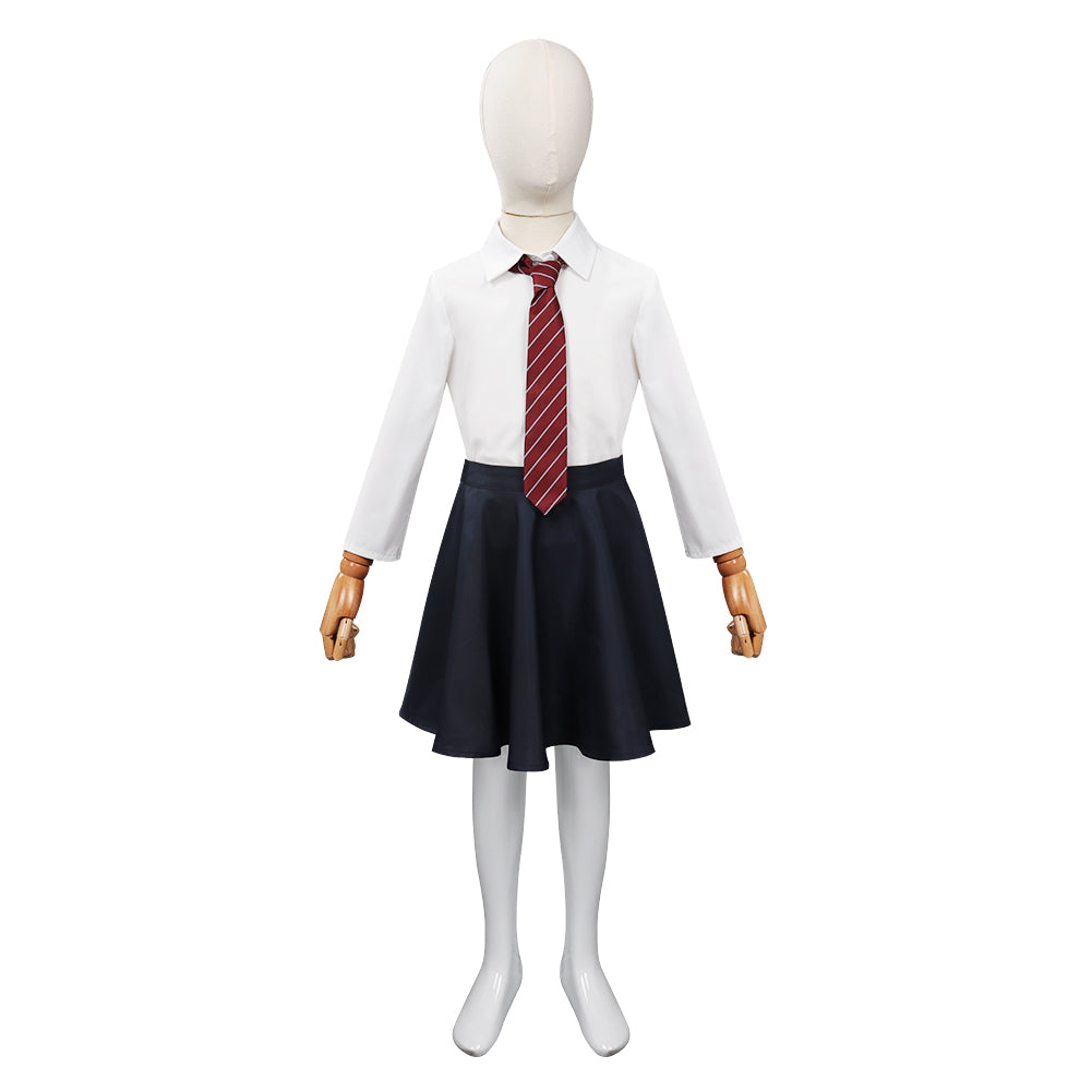 Kids' Matilda School Uniform Halloween Costume - Shirt, Skirt & Tie