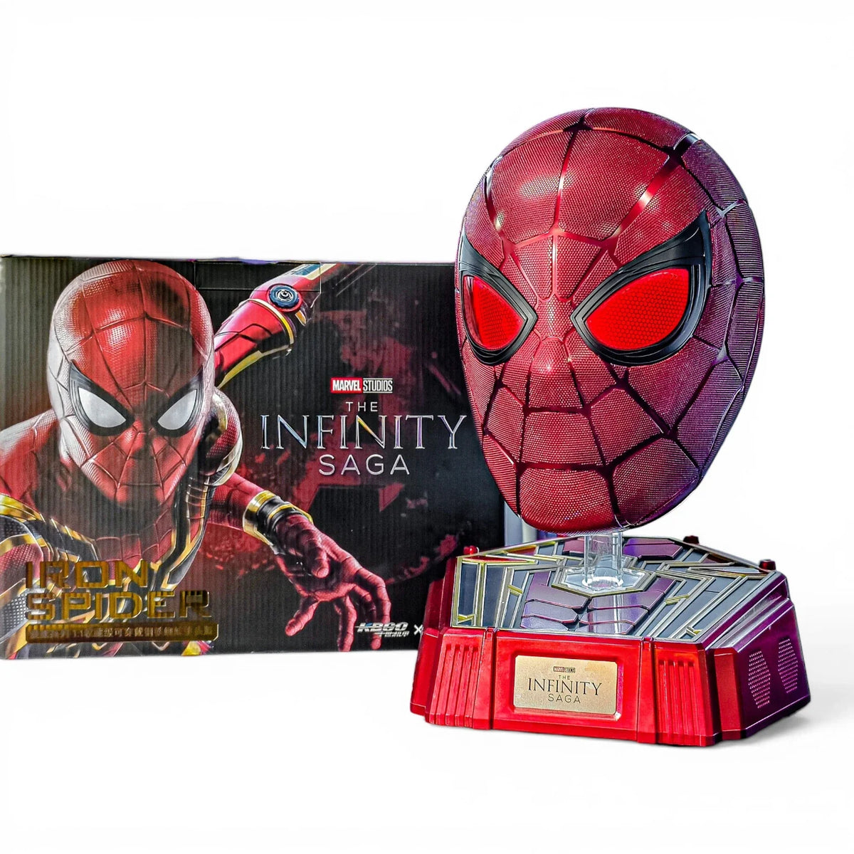 Armoured Web Hero Cosplay Mask