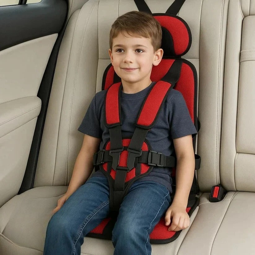 Foldable Child Travel Seat – Portable 5-Point Harness Seat