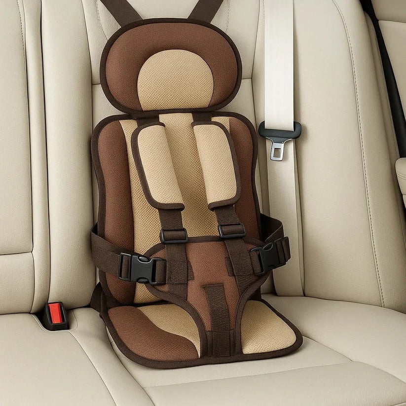 Foldable Child Travel Seat – Portable 5-Point Harness Seat