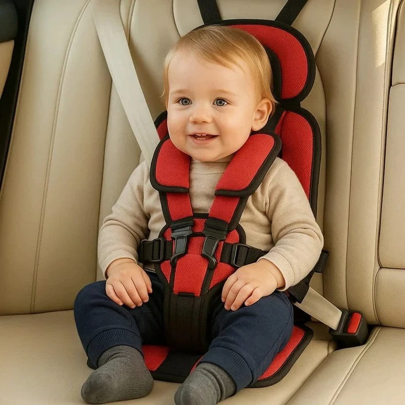 Portable Folding Child Travel Seat with 5-Point Harness