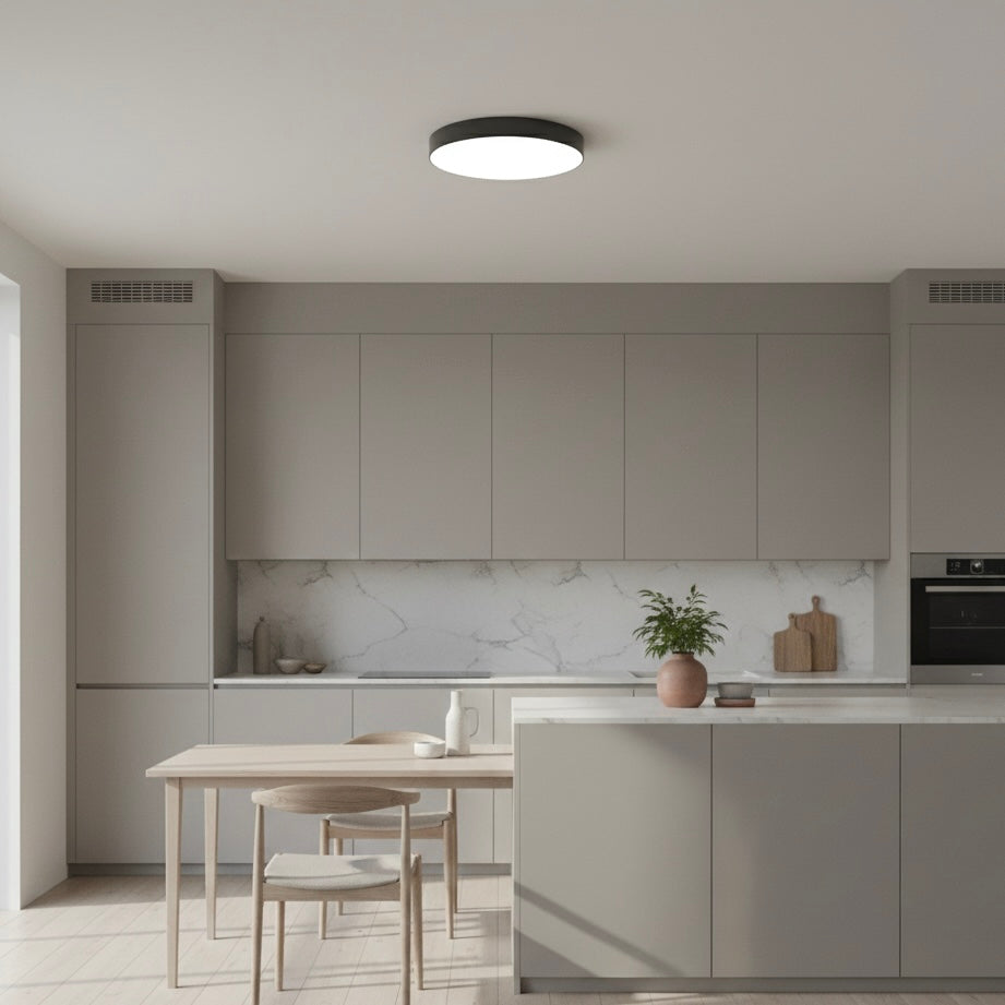 LED Flush Mount Ceiling Light – 23cm/30cm, 3-Color Dimming, IP20