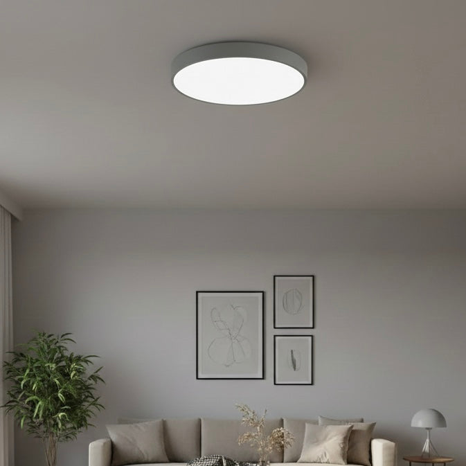 LED Flush Mount Ceiling Light – 23cm/30cm, 3-Color Dimming, IP20