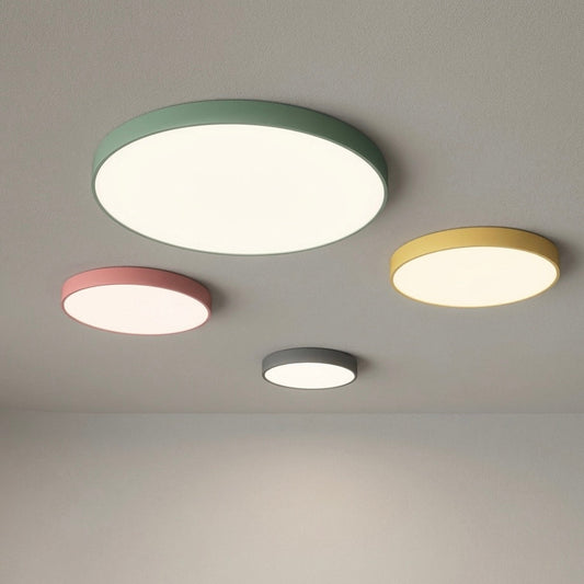 LED Flush Mount Ceiling Light – 23cm/30cm, 3-Color Dimming, IP20