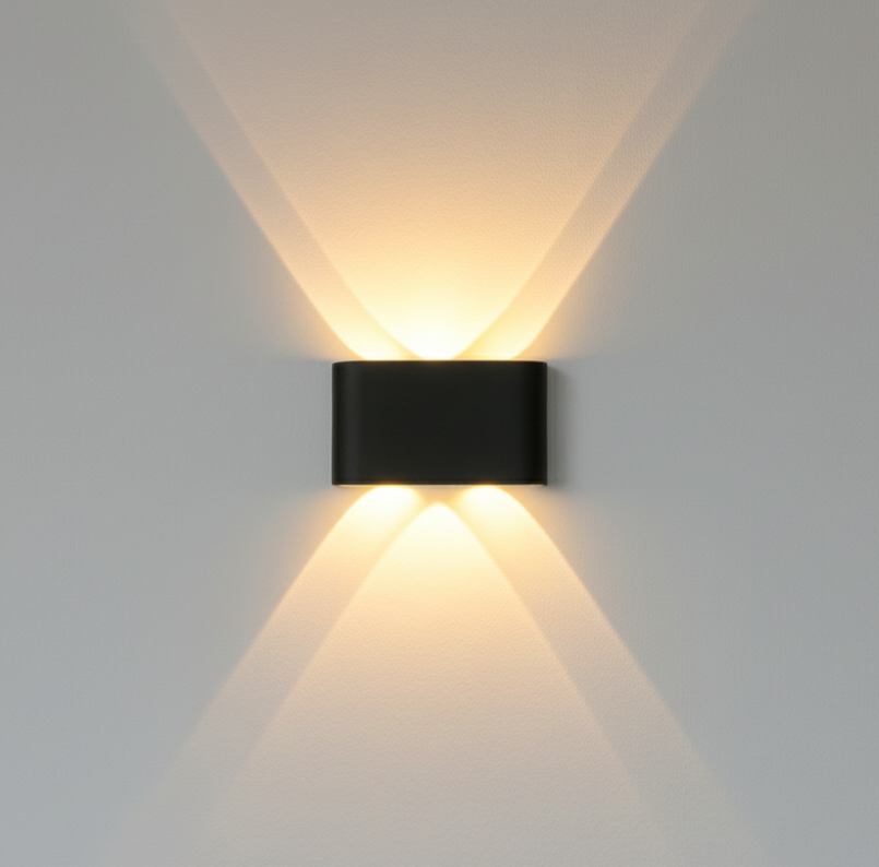 Modern LED Wall Sconce – 2W–8W, 3 Color Temperatures, IP20
