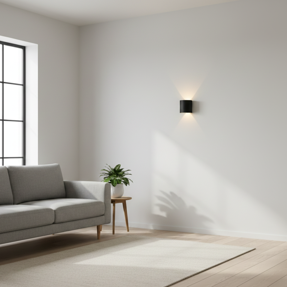 Modern LED Wall Sconce – 2W–8W, 3 Color Temperatures, IP20