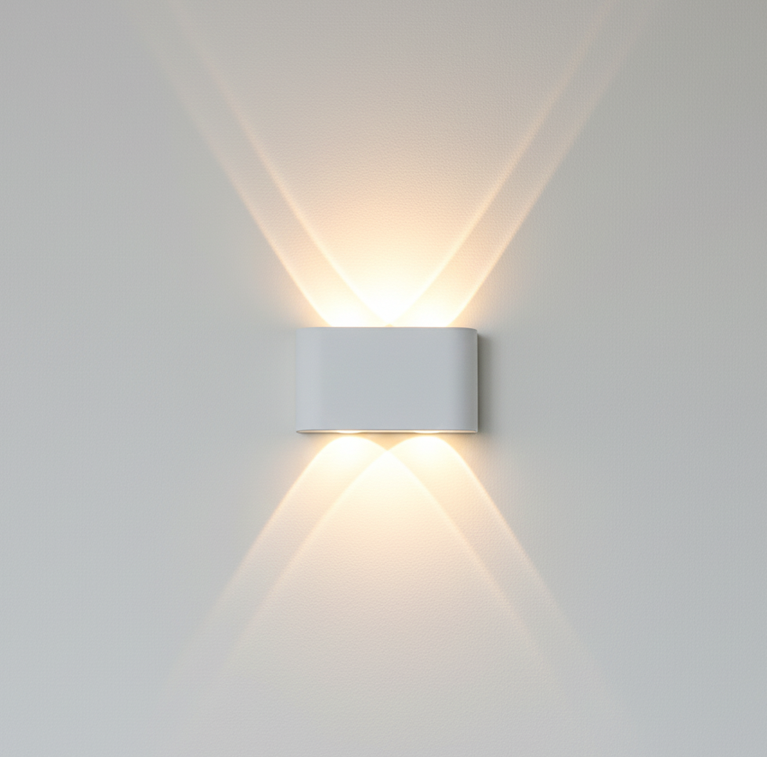 Modern LED Wall Sconce – 2W–8W, 3 Color Temperatures, IP20