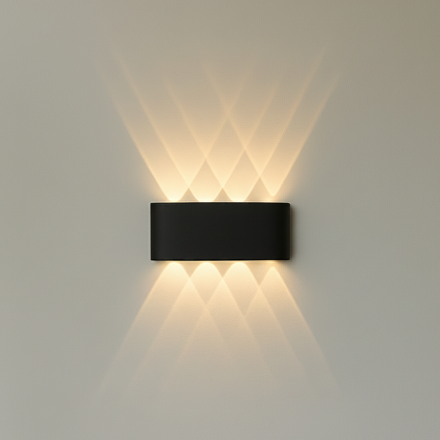 Modern LED Wall Sconce – 2W–8W, 3 Color Temperatures, IP20