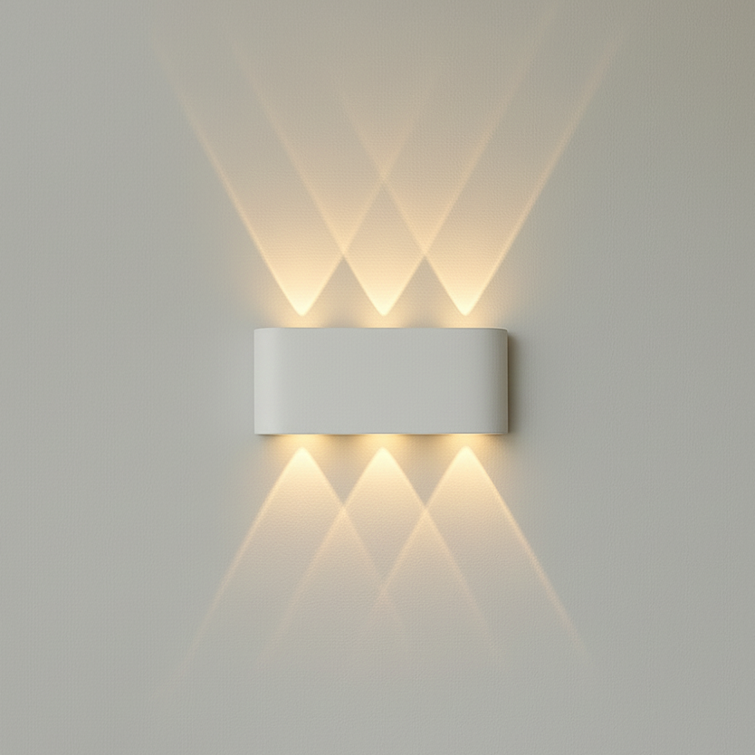 Modern LED Wall Sconce – 2W–8W, 3 Color Temperatures, IP20