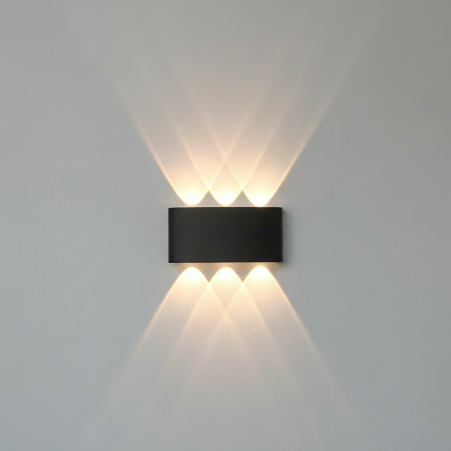 Modern LED Wall Sconce – 2W–8W, 3 Color Temperatures, IP20