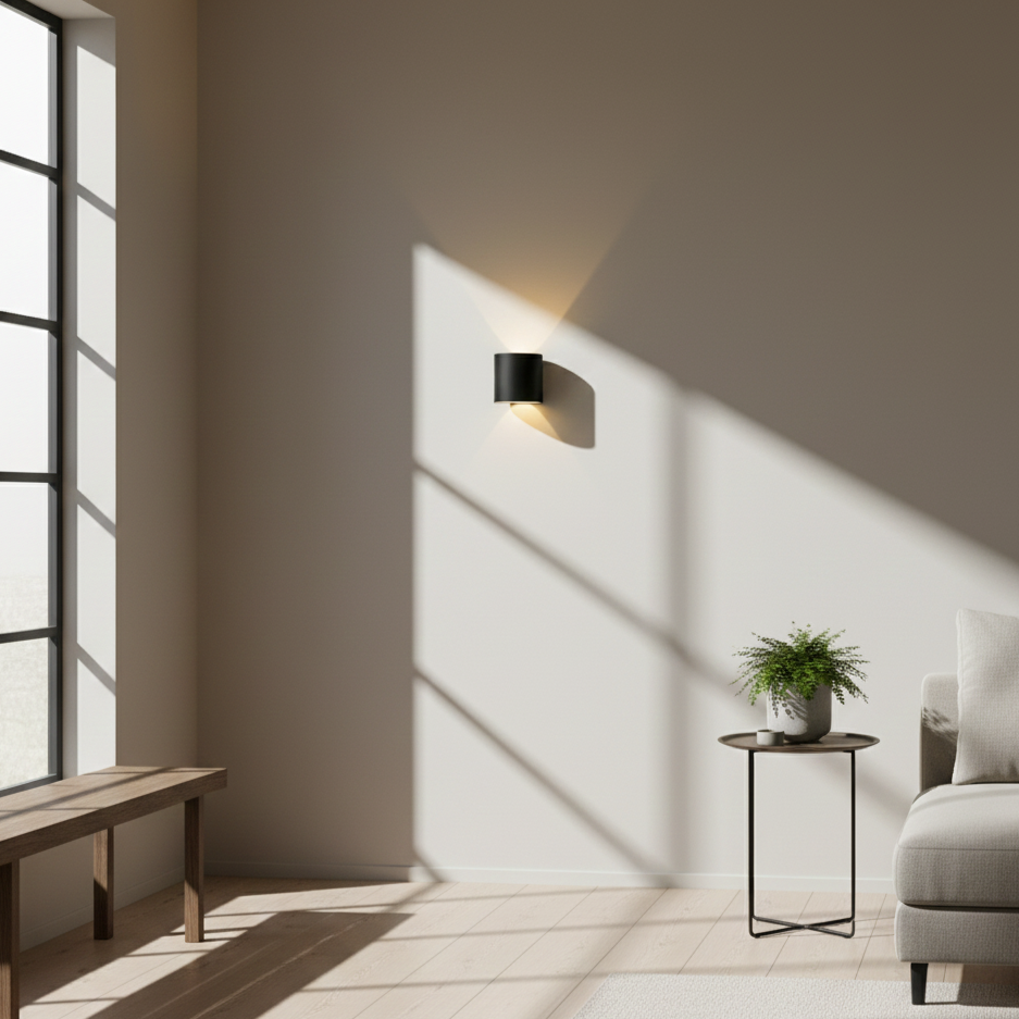 Modern LED Wall Sconce – 2W–8W, 3 Color Temperatures, IP20