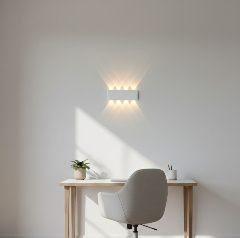 Modern LED Wall Sconce – 2W–8W, 3 Color Temperatures, IP20