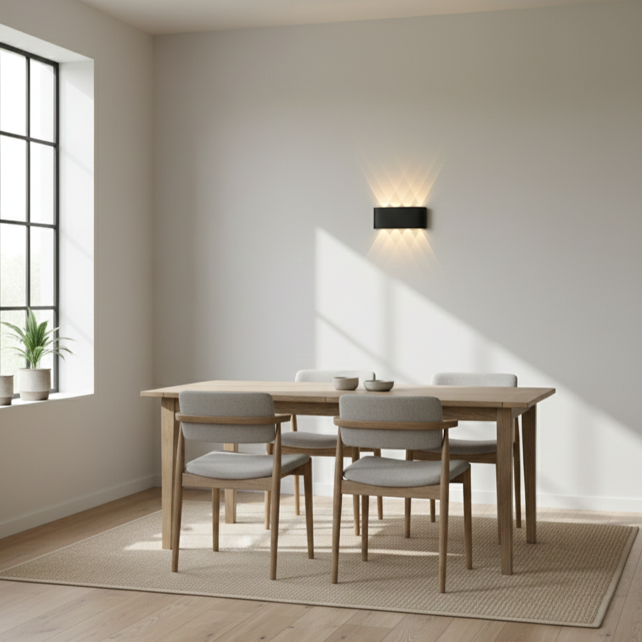 Modern LED Wall Sconce – 2W–8W, 3 Color Temperatures, IP20