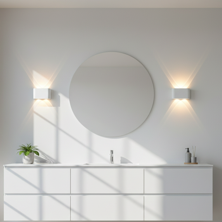 Modern LED Wall Sconce – 2W–8W, 3 Color Temperatures, IP20