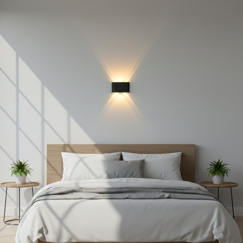 Modern LED Wall Sconce – 2W–8W, 3 Color Temperatures, IP20