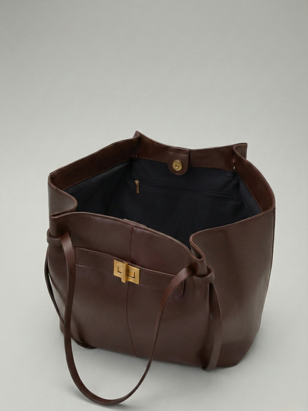 Women’s Large University Tote Bag – Vegan Leather, 59cm