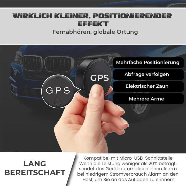 Mini Magnetic GPS Tracker – Real-Time Location & Movement Alerts