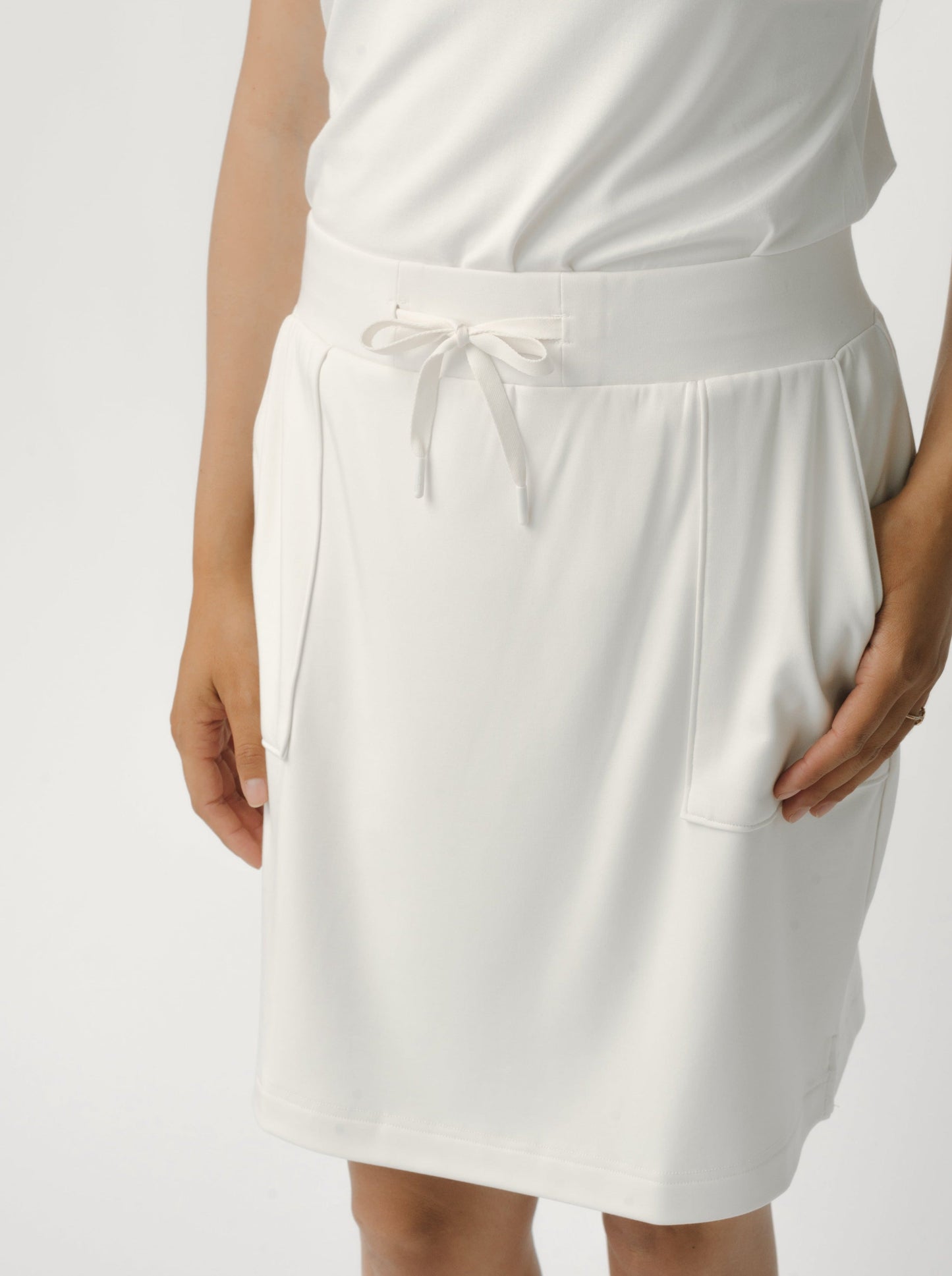 Women's Brushed Bamboo Patch Pocket Skirt - Last Chance