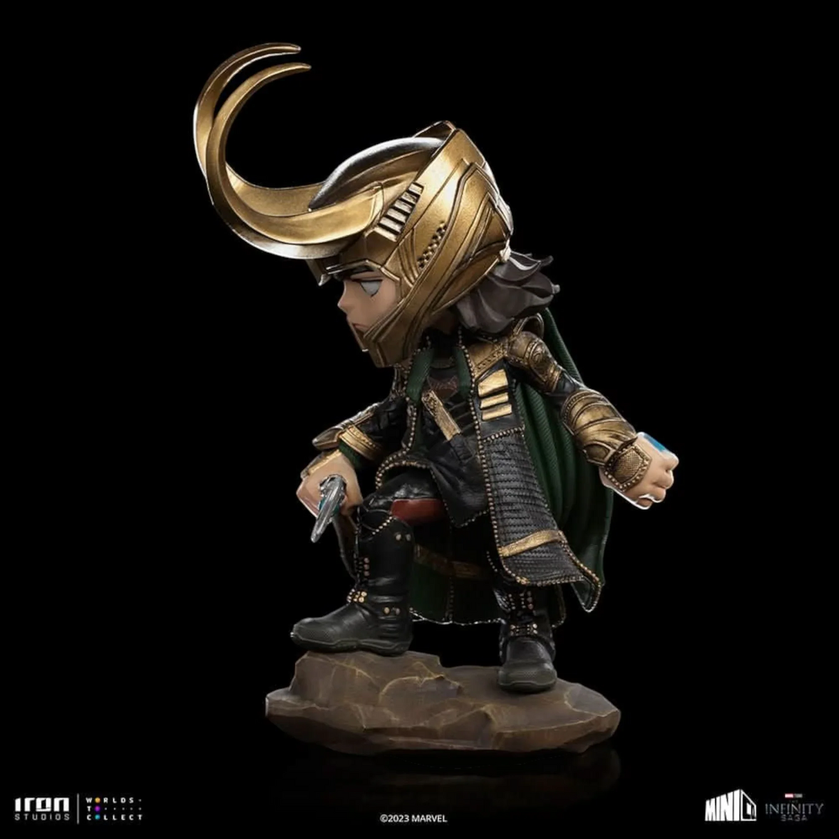 Horned Trickster Mini Statue