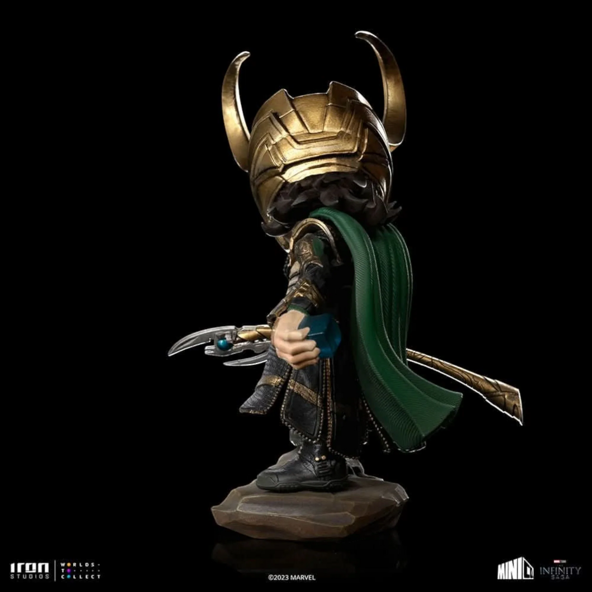 Horned Trickster Mini Statue