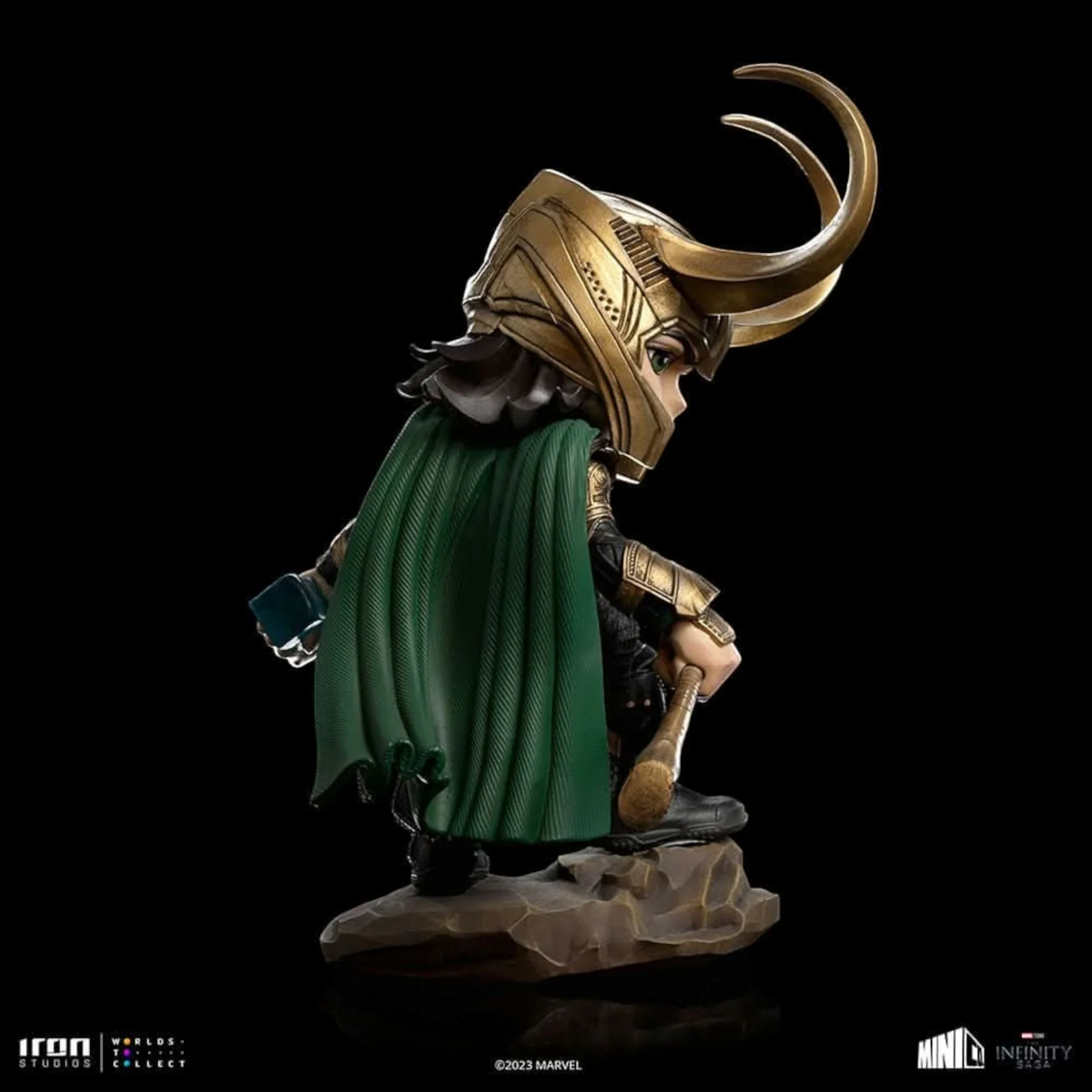 Horned Trickster Mini Statue