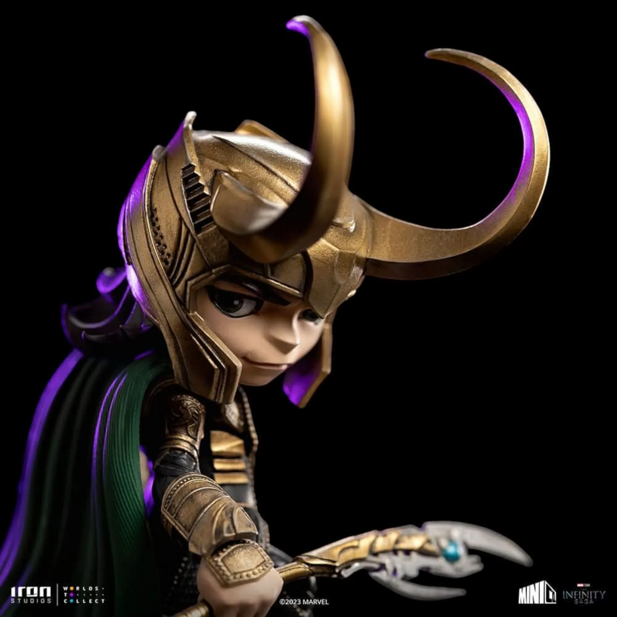 Horned Trickster Mini Statue