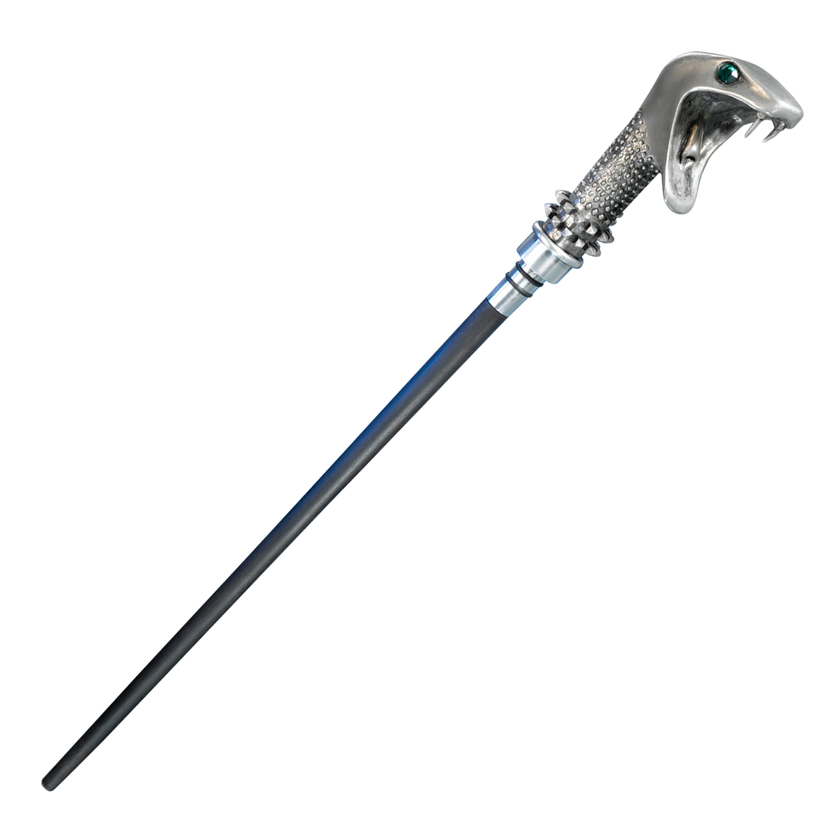 Serpent-Head Cane with Wand