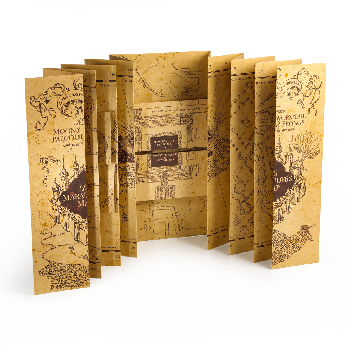 Fold-Out Wizard Map Replica