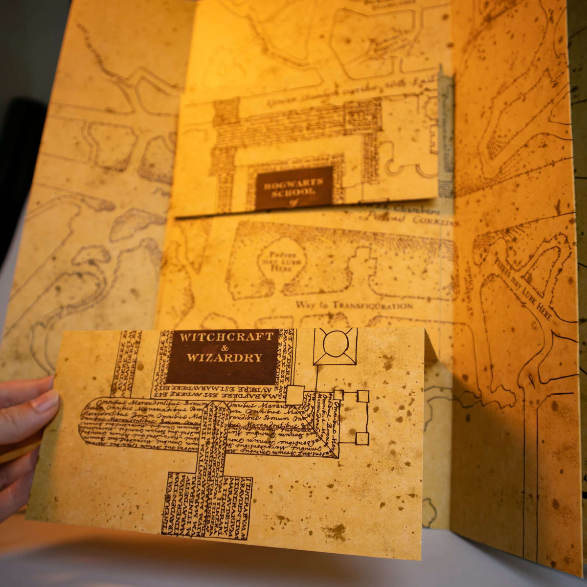 Fold-Out Wizard Map Replica