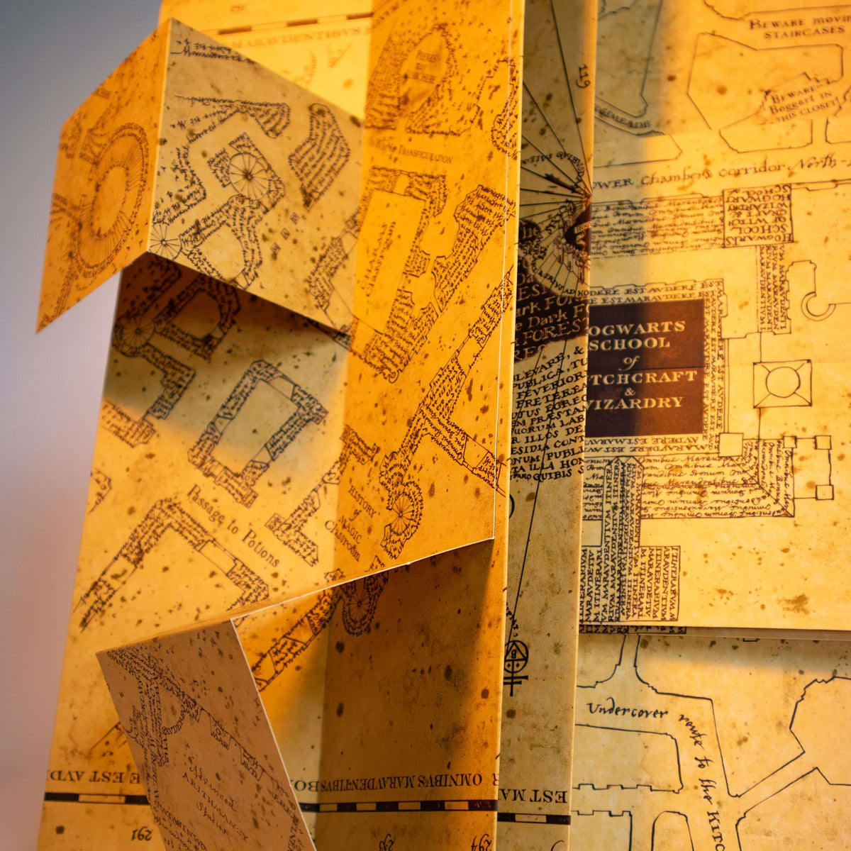 Fold-Out Wizard Map Replica