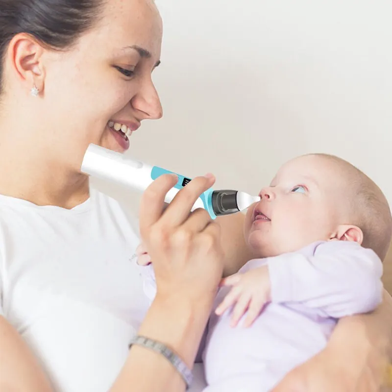 Elektrischer Nasensauger für Babys – Rückfluss-Schutz & USB-C Akku