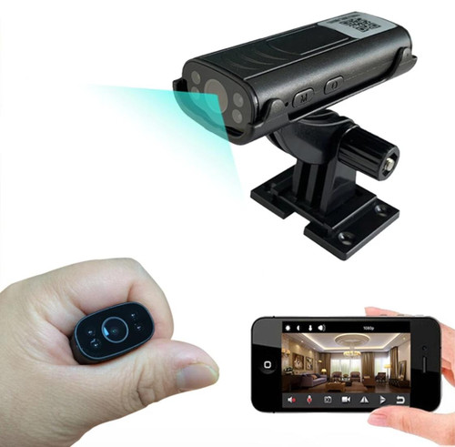 Mini Überwachungskamera 1080P – Nachtsicht, Bewegungserkennung & App-Zugriff