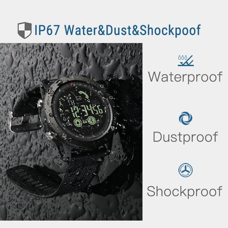 Wasserdichte Outdoor Smartwatch – Aktivitätstracking & Benachrichtigungen