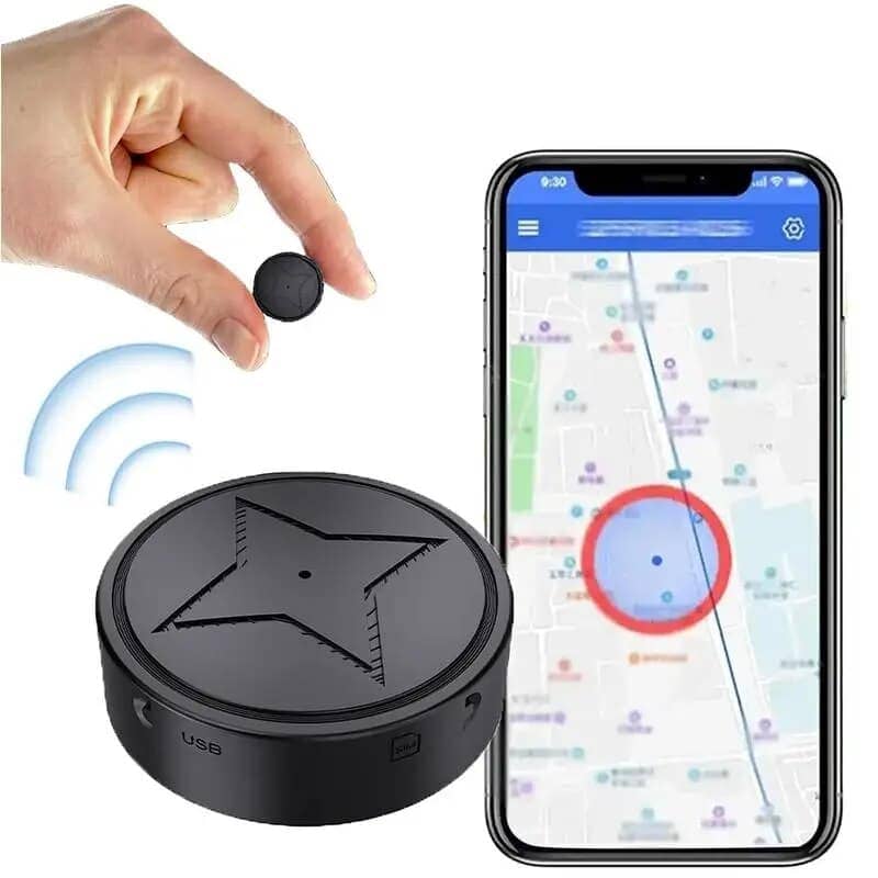 Kompakter GPS-Tracker fürs Auto – Magnetisch mit Echtzeit-Ortung