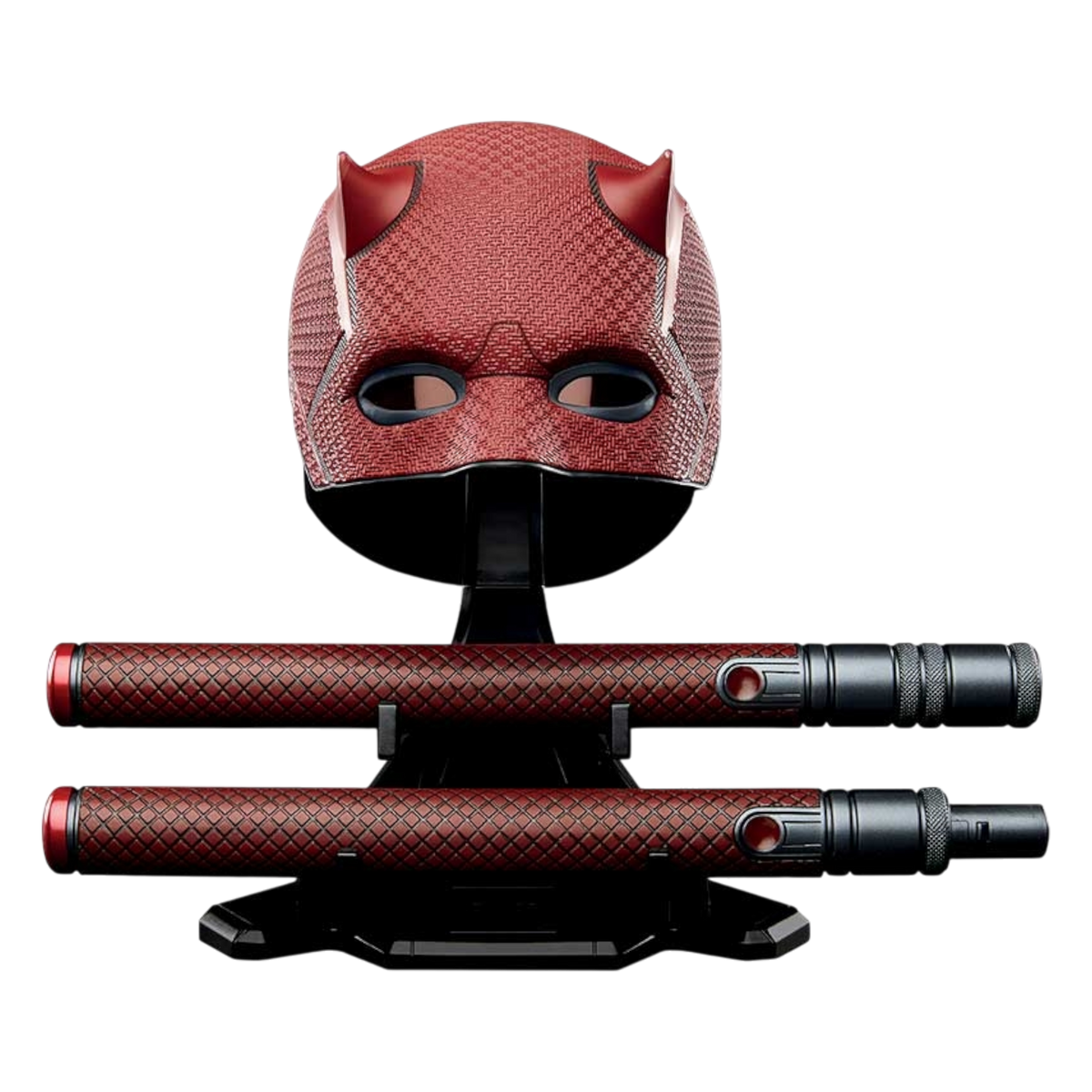 Red Horned Vigilante Roleplay Mask and Two-Piece Club