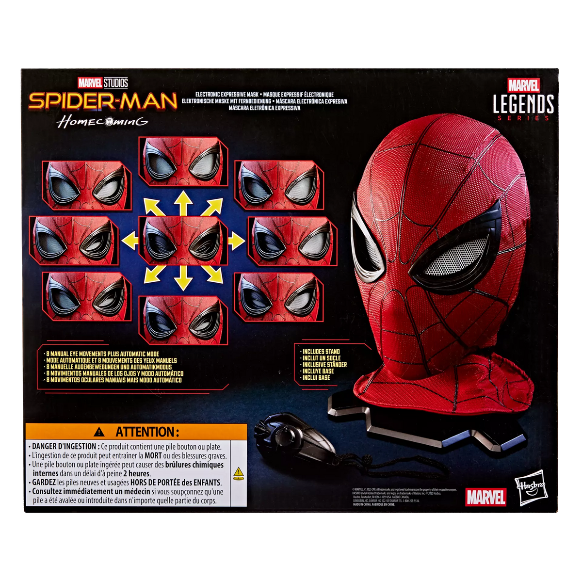 Web Hero Electronic Expressive Mask