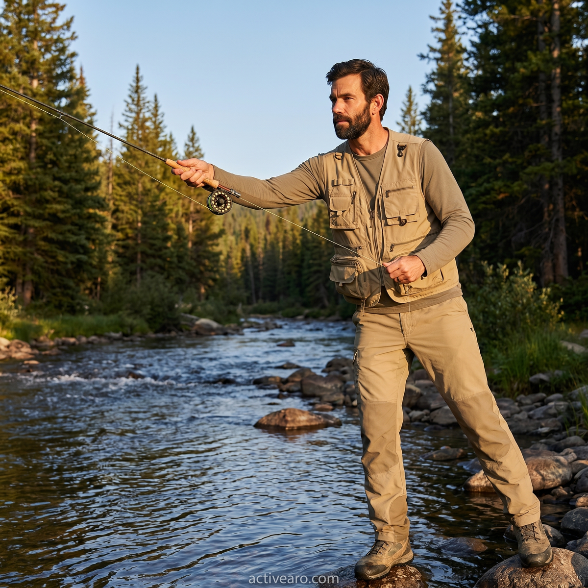 Breathable Utility Vest – Lightweight Multi-Pocket Mesh Outdoor Vest