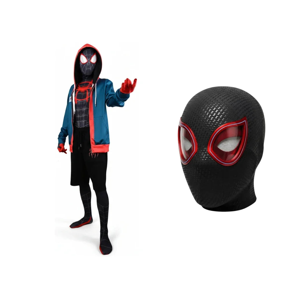 Black-and-Red Web Hero Cosplay Set