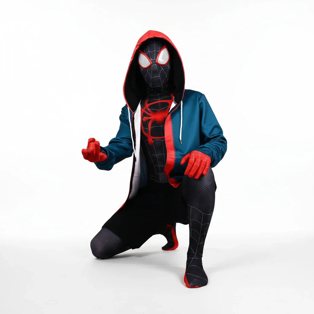 Black-and-Red Web Hero Cosplay Set