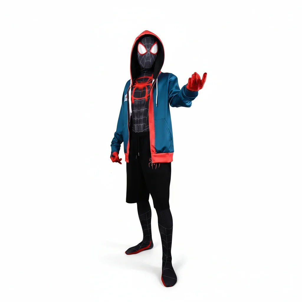 Miles Morales Costume – Full-Body Spider-Man Cosplay Suit