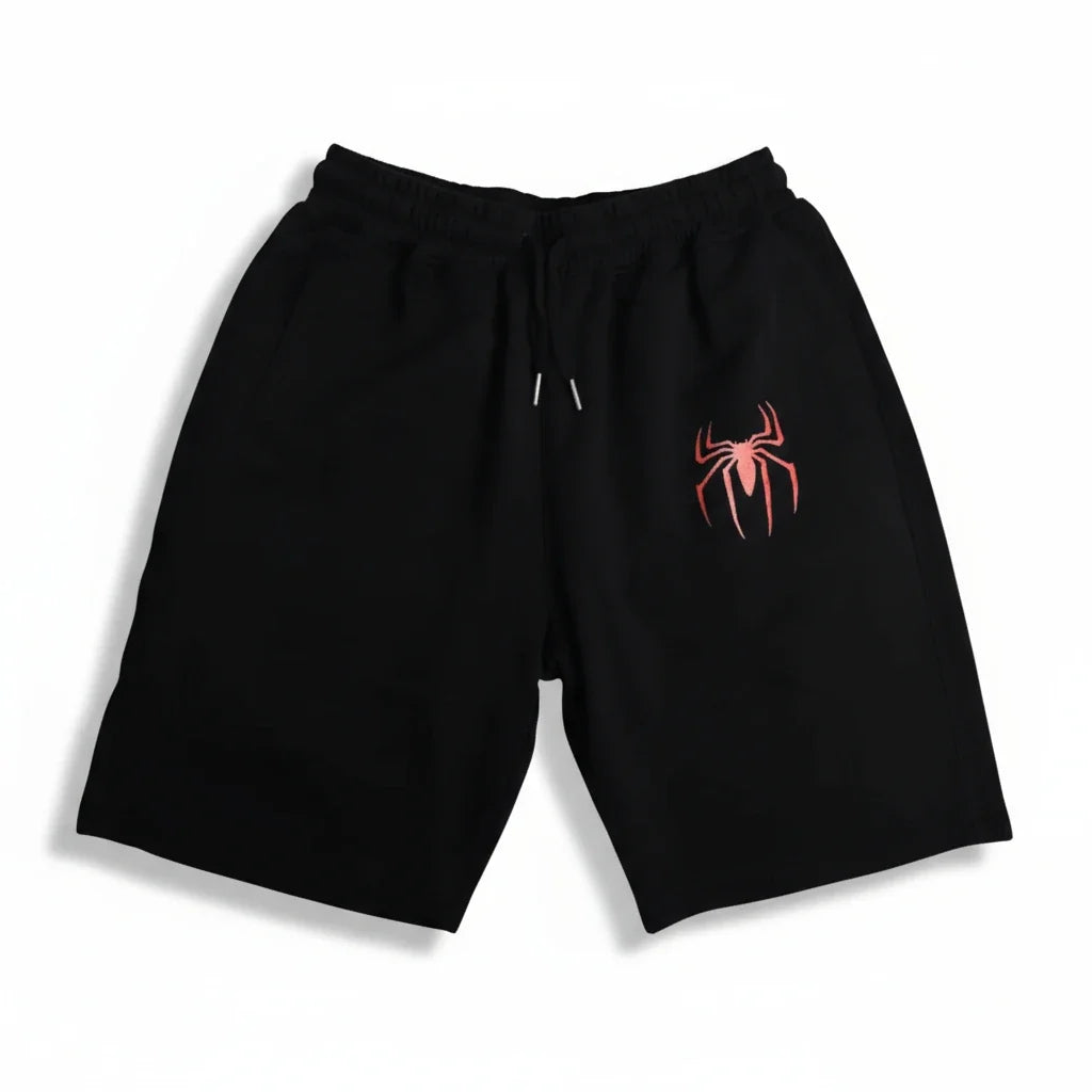 Black-and-Red Web Hero Costume for Cosplay & Fancy Dress