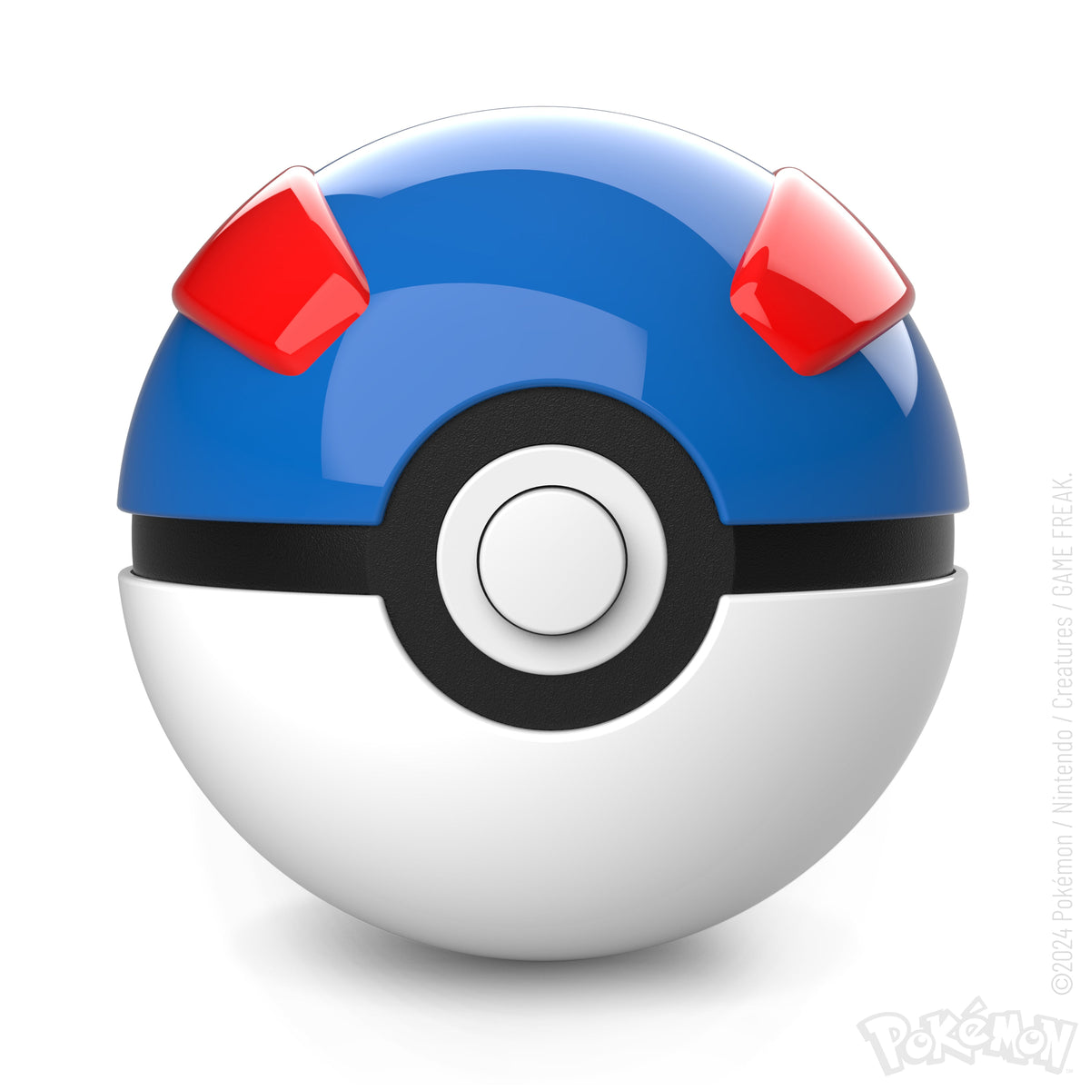 Die-Cast Mini Blue-and-Red Capture Ball Replica