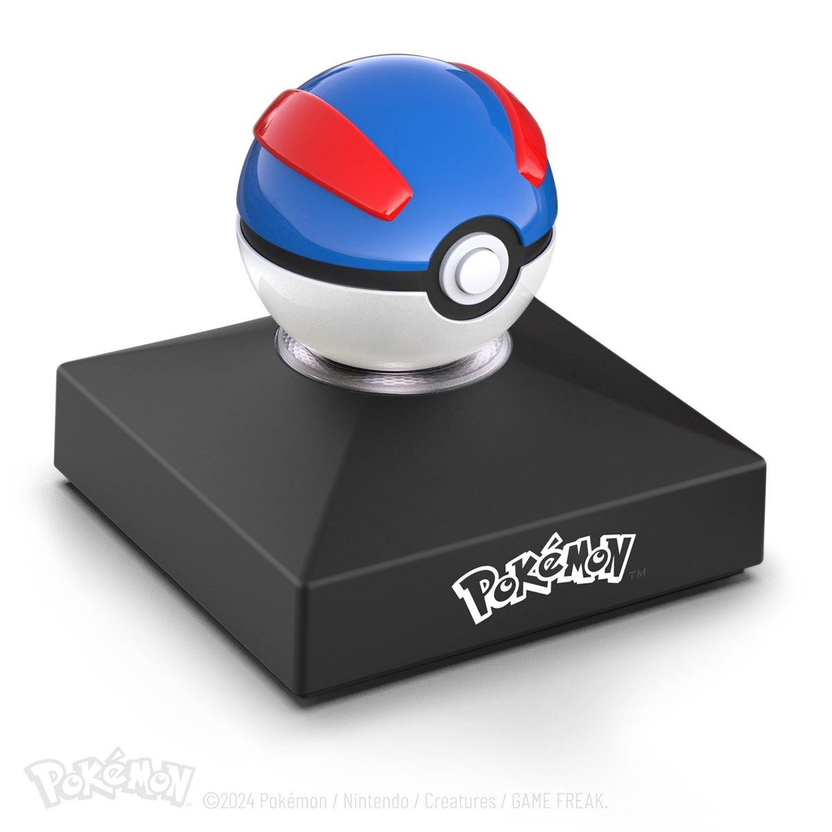 Die-Cast Mini Blue-and-Red Capture Ball Replica