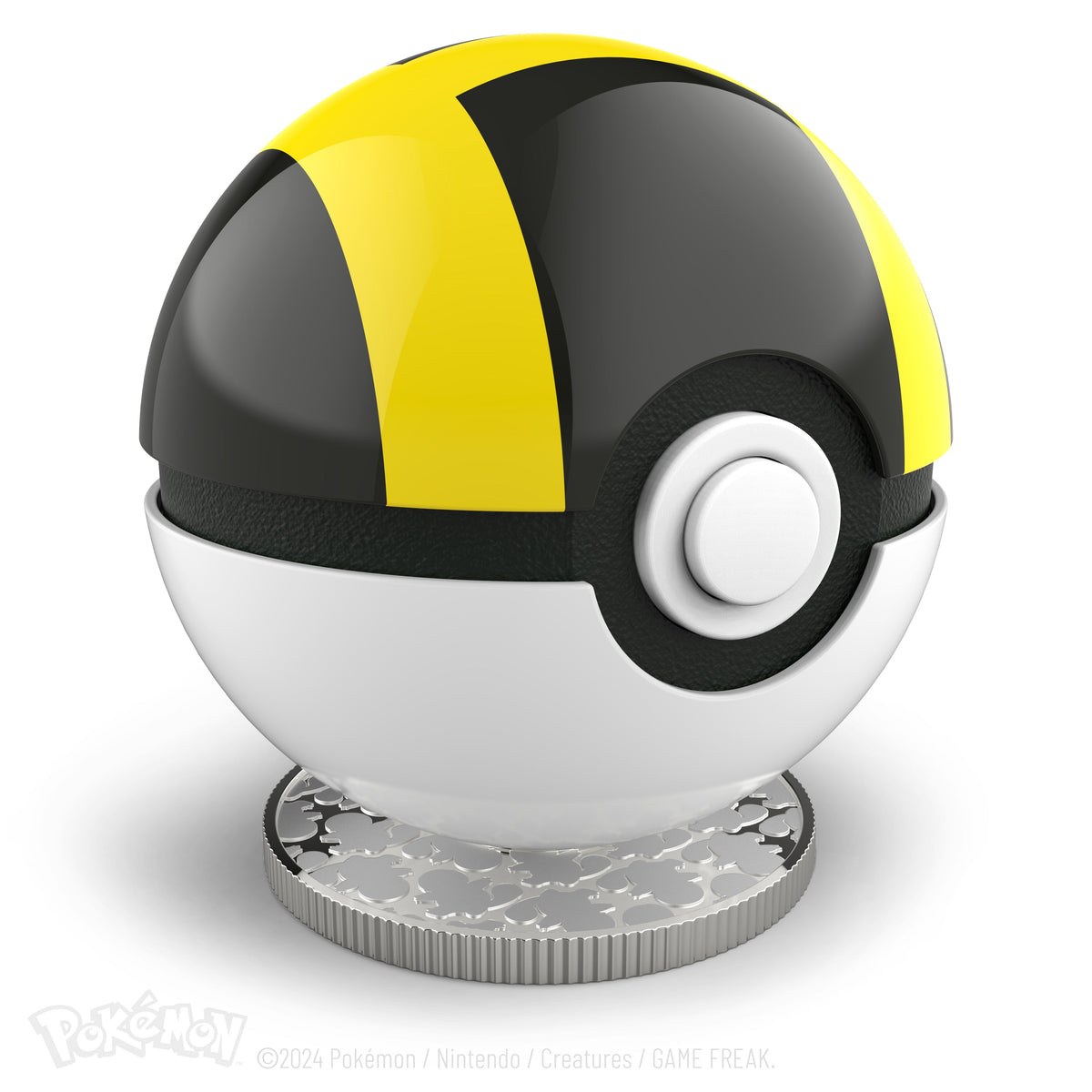 Die-Cast Mini Black-and-Gold Capture Ball Replica