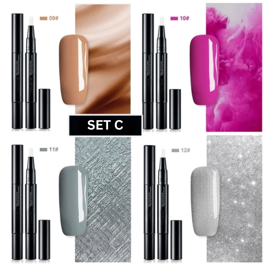 Gel Nail Art Pens – Precision Quick-Drying Manicure Color