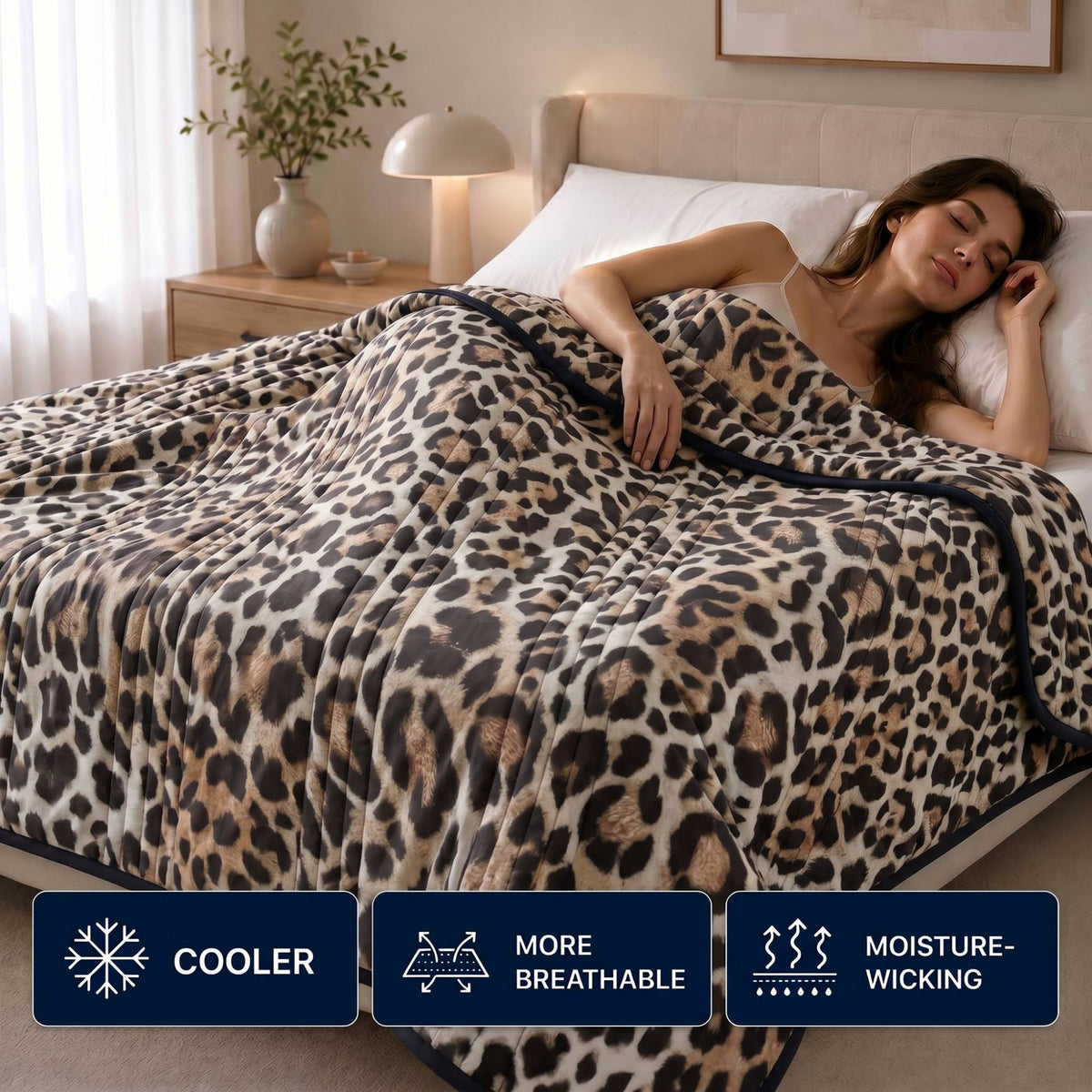Cooling Blanket for Hot Sleepers – Cool-Touch Bedding