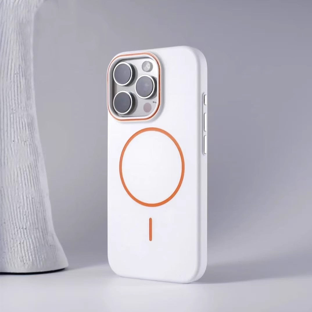 Slim Magnetic Protective Phone Case – Camera Guard & Textured Grip
