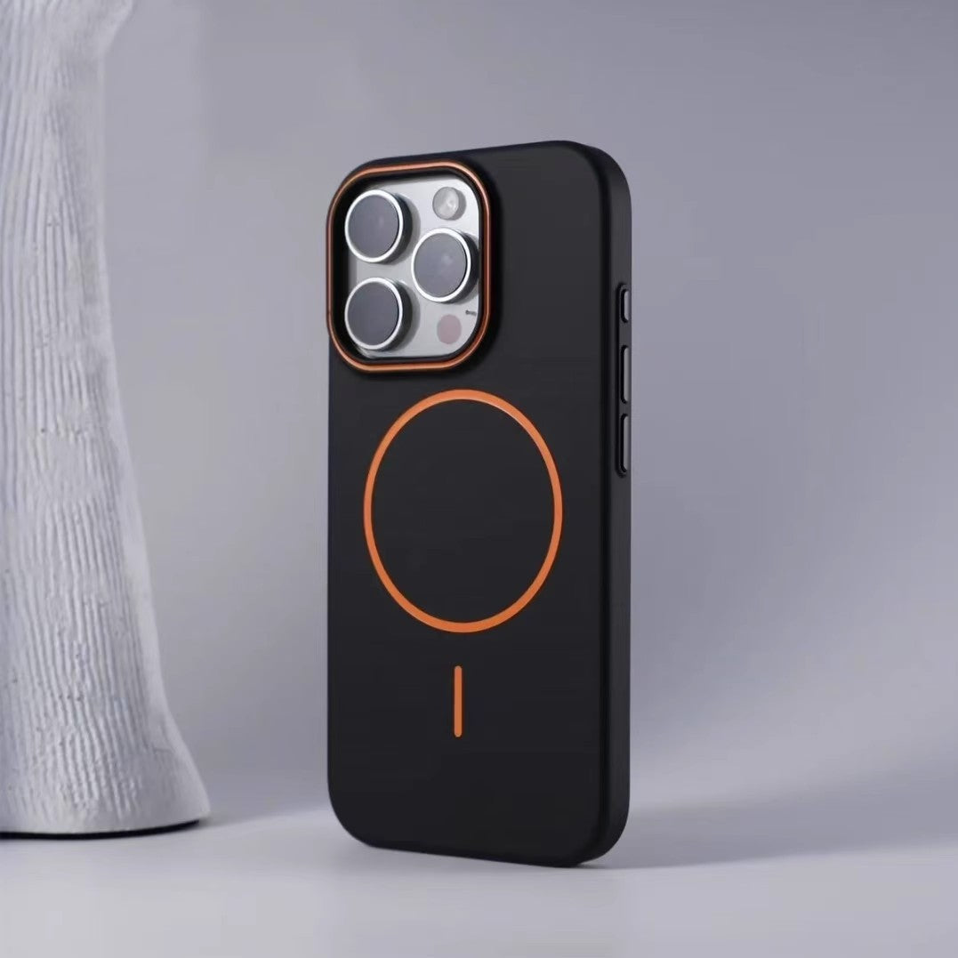 Slim Magnetic Protective Phone Case – Camera Guard & Textured Grip