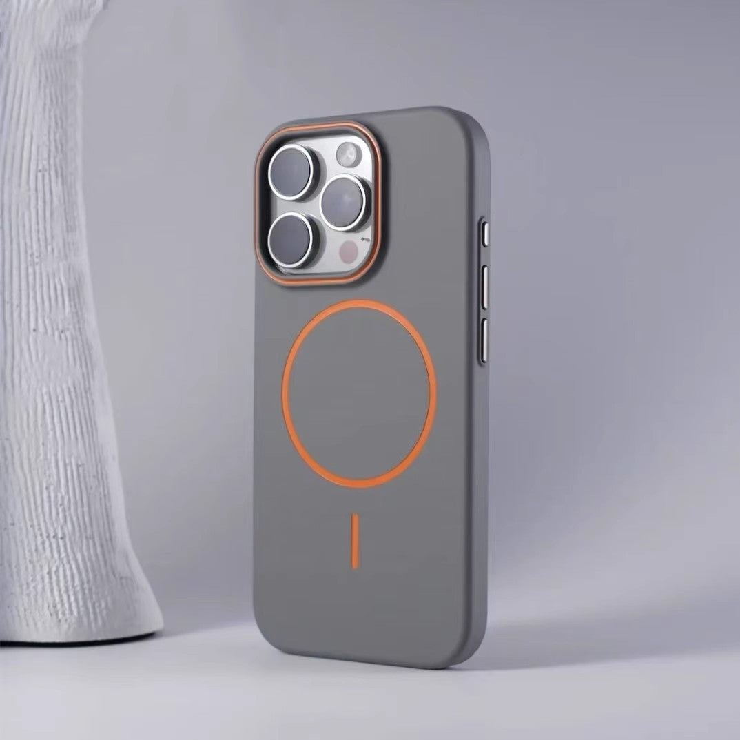 Slim Magnetic Protective Phone Case – Camera Guard & Textured Grip