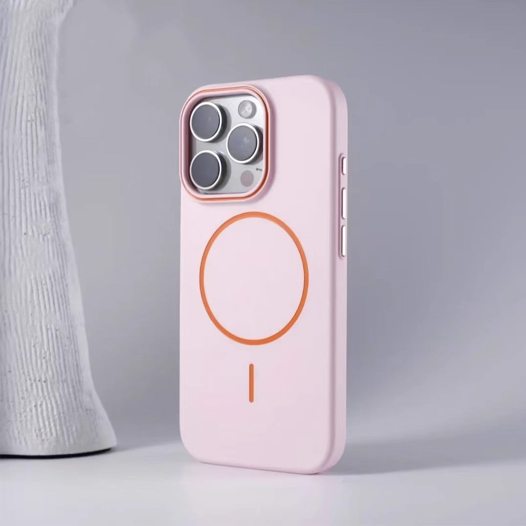 Slim Magnetic Protective Phone Case – Camera Guard & Textured Grip
